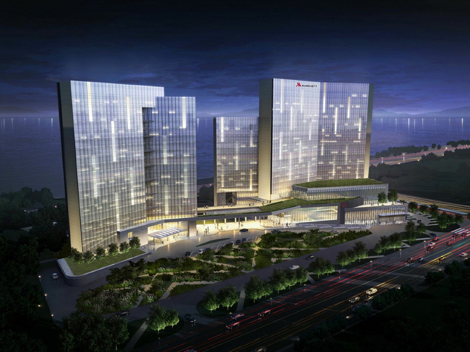 Hangzhou Marriott Hotel Qianjiang Luaran gambar